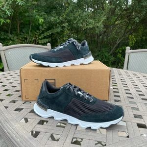 SOREL KINETIC LITE LACE US 8.5 Women's Sneaker Low Top Trail Walking Black New